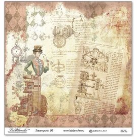 LaBlanche 1 sheet, 30.5 x 30.5 cm from La Blanche '' STEAMPUNK 6 '' only a few in stock!