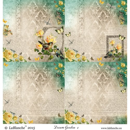 LaBlanche 1 ark, 30,5 x 30,5 cm fra La Blanche 'Dream Garden 2' LaBlanche 1 ark, 30,5 x 30,5 cm fra La Blanche 'Dream Garden 2'