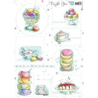 Marianne Design Picture Sheet A4 Tea pour vous