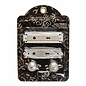 Embellishments / Verzierungen Embellishments: Metal Doorplates with Buttons, Shabby Chic