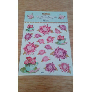 Tilda sticker roses