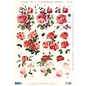 Foglio A4 3D pre-tagliato: rose