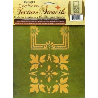 Modellieren 3 DecoArt Texture Stencil, A4, di Tracy Moreau, Acanthus Borders