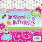 DCWV und Sugar Plum Bloc design, Les papillons des fleurs, 48 feuilles, 30,5 x 30,5 cm