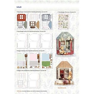 BASTELSETS / CRAFT KITS NUEVO! Juego completo de tarjetas para 3x tarjetas de ventana de bahía 3D!