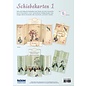 BASTELSETS / CRAFT KITS Komplett sett til 6 glidekort!