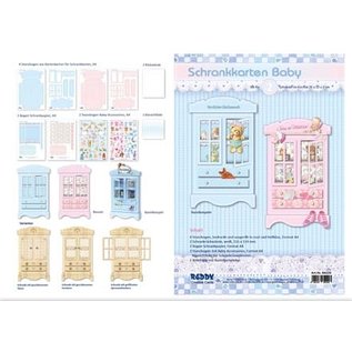 BASTELSETS / CRAFT KITS Bastelset Schrankkarten Baby