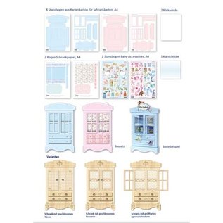 BASTELSETS / CRAFT KITS Craft set of wardrobe cards baby