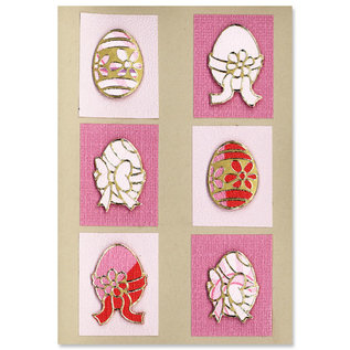 Sticker SET: 6 Outline Stickers, Ostern