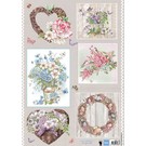 Marianne Design Crafting with paper: A4 sheet with pictures, bouquets