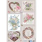 Marianne Design A4 sheet with pictures, bouquets