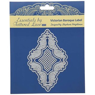 Tattered Lace cutting dies, Tattered Lace Essentials, Victorian Baroque Label