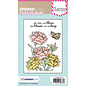 Studio Light Studio Light, Motif Estampé, Transparent, Roses