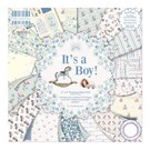 Karten und Scrapbooking Papier, Papier blöcke Blocco di design, It' a boy, 30,5 x 30,5 cm, 48 pagine!