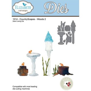 Elisabeth Craft Dies , By Lene, Lawn Fawn Plantillas de corte : Decoraciones de jardin