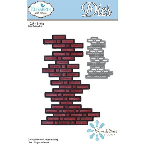 Elisabeth Craft Dies , By Lene, Lawn Fawn cutting dies: Wall with stones Elisabeth Craft Dies , By Lene, Lawn Fawn cutting dies: Wall with stones