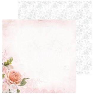 Kaisercraft und K&Company Fuerza del emperador, papel para tarjetas y álbumes de recortes, 16,5 x 16,5 cm, "Cottage Rose"