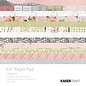 Kaisercraft und K&Company Emperor Force, Card and Scrapbook Paper, 16.5 x 16.5 cm, "Cottage Rose"