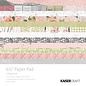 Kaisercraft und K&Company Kaiserkraft, Karten- und Scrapbook Papier, 16,5 x 16,5 cm, "Cottage Rose"