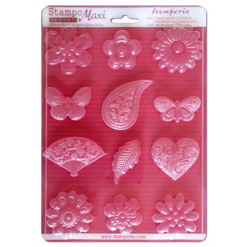 GIESSFORM / MOLDS ACCESOIRES Stamperia Soft Maxi moule GIESSFORM / MOLDS ACCESOIRES Stamperia Soft Maxi moule