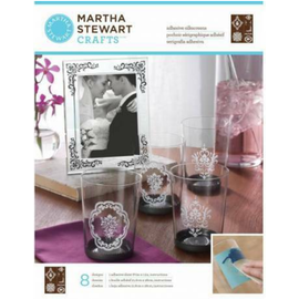 EK Succes, Martha Stewart Martha Stewart, Adhesive Silkscreens, 22 x 28 cm, 1 Stk.