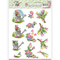 AMY DESIGN 3 different pre-cut A4 sheets: spring is here