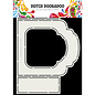 Dutch DooBaDoo Plast stencil: Fold Card artikkel Barok