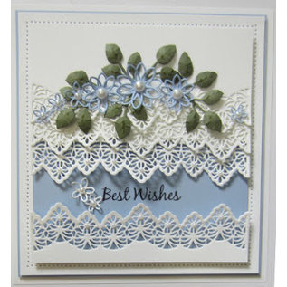 CREATIVE EXPRESSIONS und COUTURE CREATIONS Cutting and embossing template: Daisy Cluster