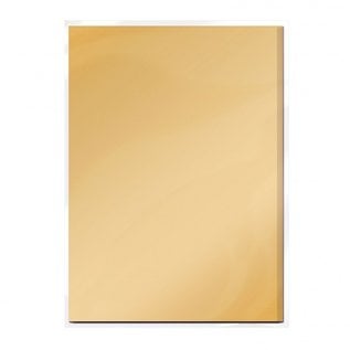 Tonic Studio´s Cardboard, A4, in satin gold, 5 sheets