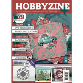 Bücher, Zeitschriften und CD / Magazines Magazin: Hobby Zine Plus-29 + Extra Stanzschablone und mit vielen Ideen, Bilder und Beispiele für das Kartendesign für verschiedene Anlässe.