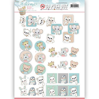 AMY DESIGN 1 feuille A4 prédécoupée: bébé