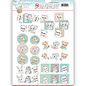 AMY DESIGN 1 foglio A4 pre-tagliato: baby