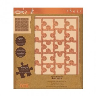 Tonic, Stanzschablonen: Puzzle 140 x 140 mm! LETZTE VORRÄTIG