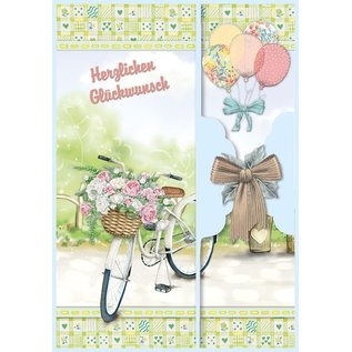 BASTELSETS / CRAFT KITS Set di carte di compleanno e altre occasioni, per 8 carte!