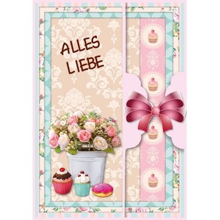 BASTELSETS / CRAFT KITS Ensemble de cartes d'anniversaire et autres occasions, pour 8 cartes!