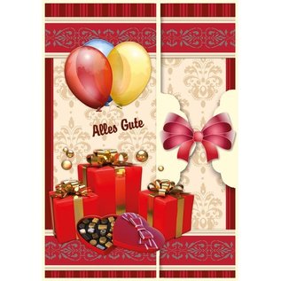 BASTELSETS / CRAFT KITS Ensemble de cartes d'anniversaire et autres occasions, pour 8 cartes!