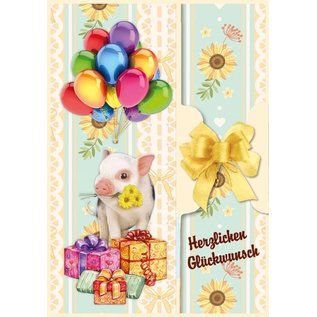 BASTELSETS / CRAFT KITS Birthday card set and other occasions, for 8 cards!