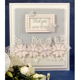 CREATIVE EXPRESSIONS und COUTURE CREATIONS Ponsen en embossing sjabloon: de finishing touch Collection