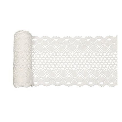 DEKOBAND / RIBBONS / RUBANS ... Lace ribbon, 12 cm Breid and 180cm long! DEKOBAND / RIBBONS / RUBANS ... Lace ribbon, 12 cm Breid and 180cm long!