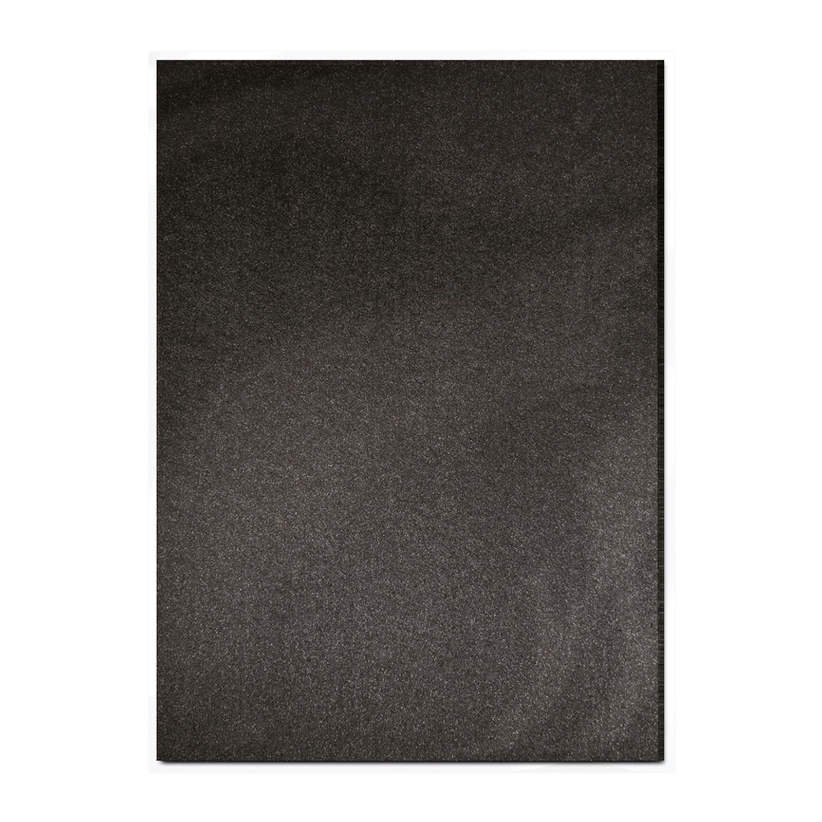 Cartoncino Specchio Nero Satinato - 5 pezzi formato A4 250g Tonic Studios  Black Velvet