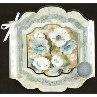 Hunkydory Luxus Sets & Sandy Designs Hunkydory luxury card set for different occasions, for card design, flowers in large window cards with silver effect!