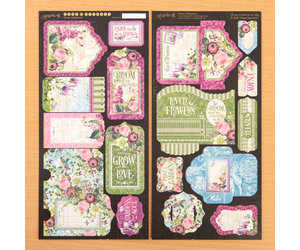 Rice Paper Decoupage Scrapbook Craft Sheet Flowers Window 322