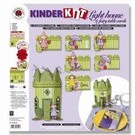 Kinder Bastelsets / Kids Craft Kits Bambini Kit fate castello con giardino fiorito