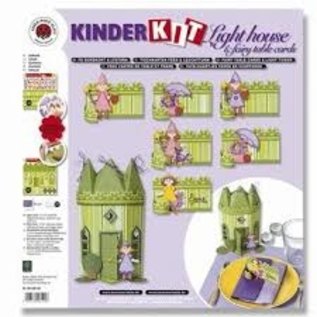 Kinder Bastelsets / Kids Craft Kits Kinder-Kit Feen Schloß mit Blumengarten
