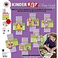 Kinder Bastelsets / Kids Craft Kits Håndværkssæt til børn, 6 eventyrkort + konvolutter