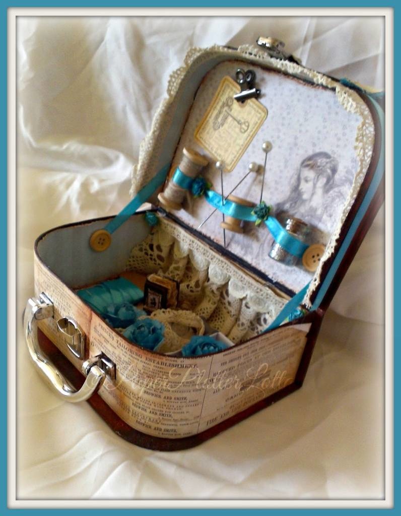 cajas neutrales - cajas de cartón 'maleta', blanco - Hobby-Crafts24.eu  España