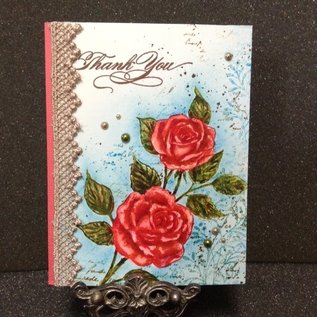 Penny Black Gummi stempel, vintage roser