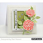 Penny Black Rubber stamp, vintage roses