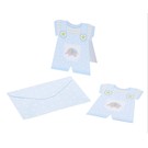 BASTELSETS / CRAFT KITS 6 baby cards + envelope, boys