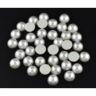 Embellishments / Verzierungen 200 half pearls, 6mm, with beautiful mother-of-pearl shimmer. They are ideal for decorating cards, boxes, scrapbooks, albums and many other craft ideas.